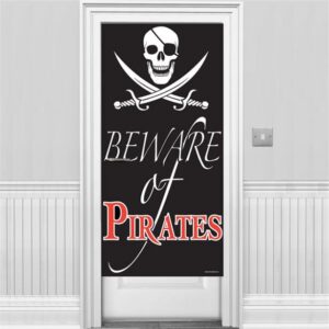 Türbanner "Beware of Pirates"