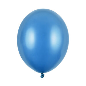 Luftballon Karibikblau Metallic 30cm