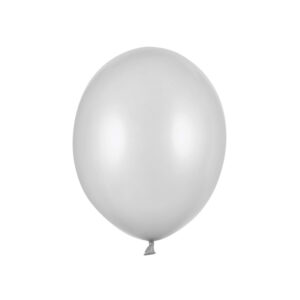 Luftballon Silber Metallic 23cm