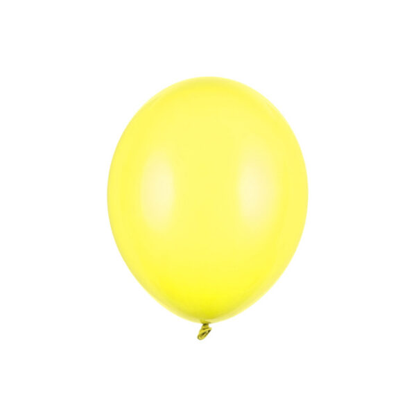 Luftballon Gelb Pastell 12cm