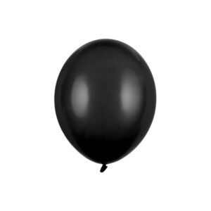 Luftballon Schwarz Pastell 12cm