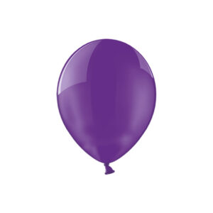 Luftballon Lila Transparent 12cm