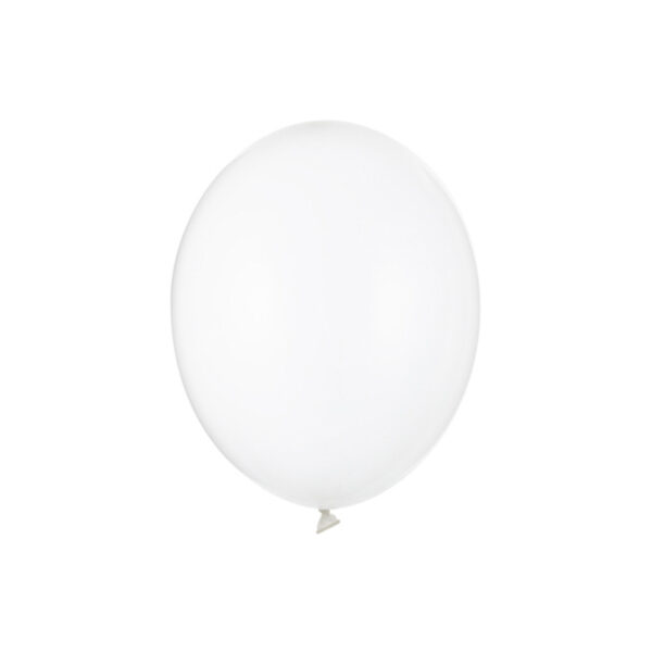 Luftballon Latex weiss transparent 12cm