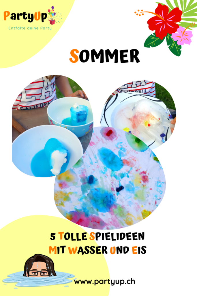 Spiele und Beschäftigungsideen für die Sommerparty / den Kindergeburtstag im Sommer mit Kinder
