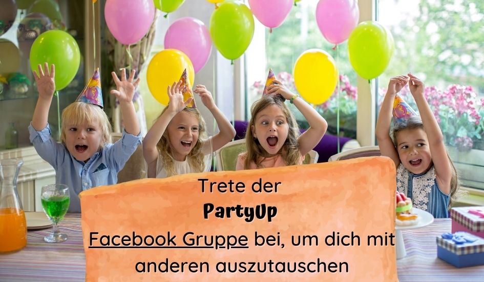 Social Media link PartyUp Facebook Gruppe