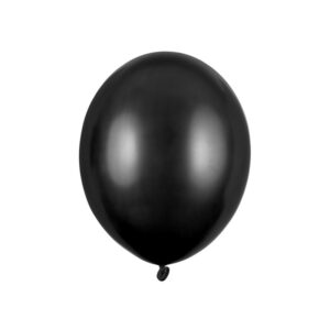 Luftballon schwarz metallic 23cm