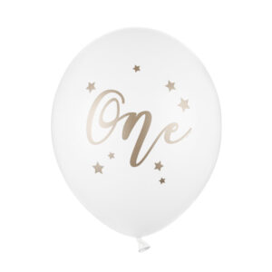 Luftballon weiss "one" 30cm
