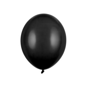 Luftballon schwarz metallic 30cm