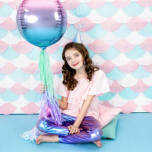 Folienballon ombriert lila blau 35cm