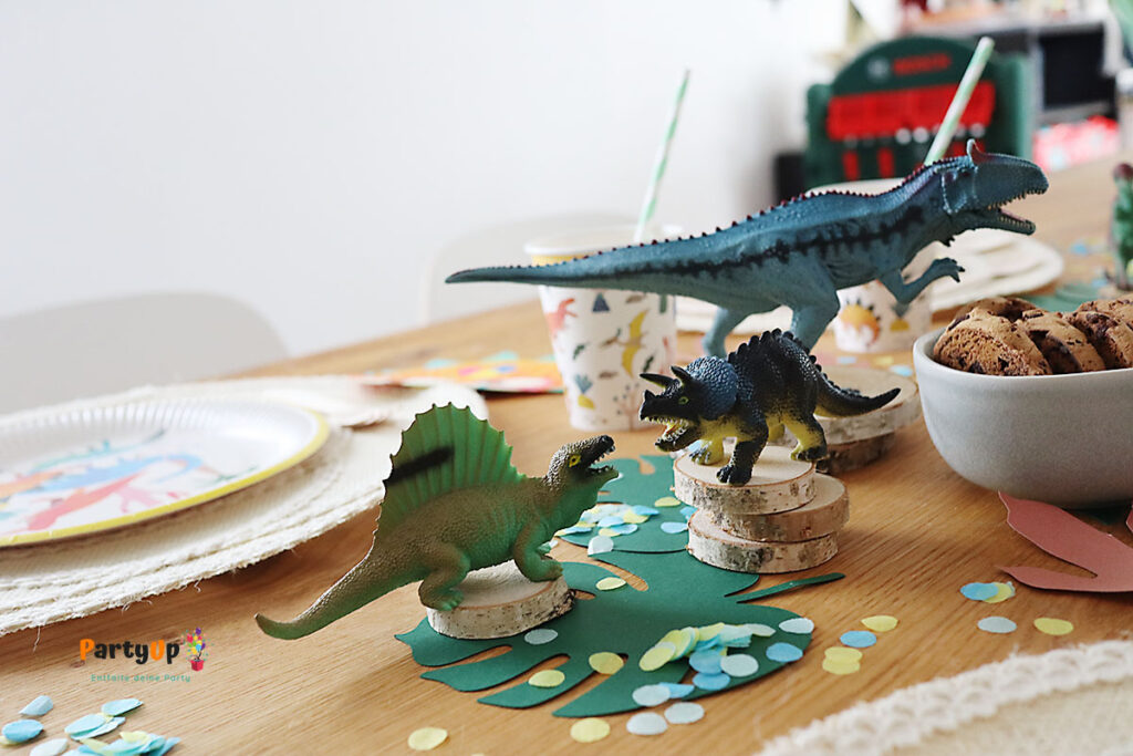 Dinosaurier Geburtstag Tisch Deko