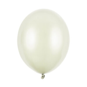 Luftballon cremeweiss metallic 30cm