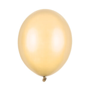 Luftballon hellorange metallic 30cm