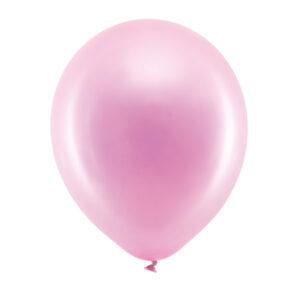 Luftballon hell pink metallic 30cm