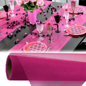 Tischläufer pink 5m x 50cm