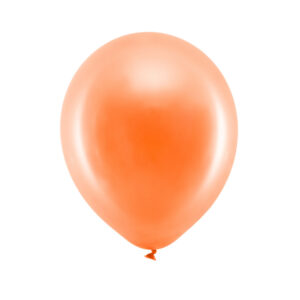 Luftballon orange metallic 23cm