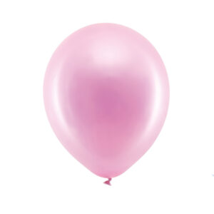 Luftballon hell pink metallic 23cm