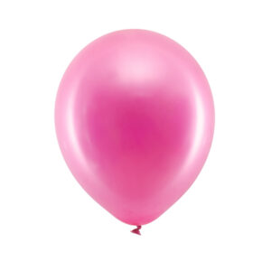Luftballon pink metallic 23cm