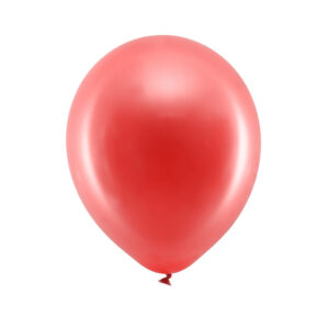 Luftballon rot metallic 23cm