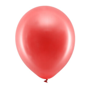 Luftballon rot metallic 30cm