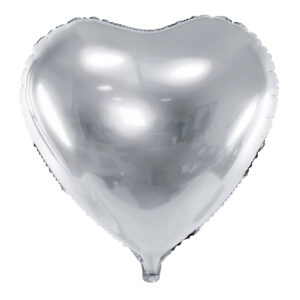 Folienballon Silber Gold 61cm