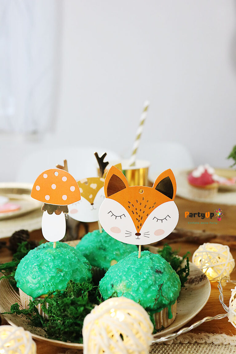 Wald / Waldtiere Geburtstag Ideen Deko, Schatzsuche, Spiele - PartyUp