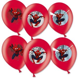 Spiderman Luftballons 6er Set