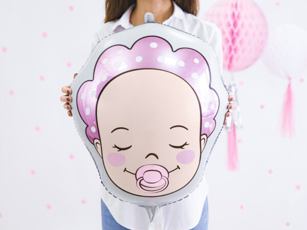 Folienballon Baby Girl 40x45cm