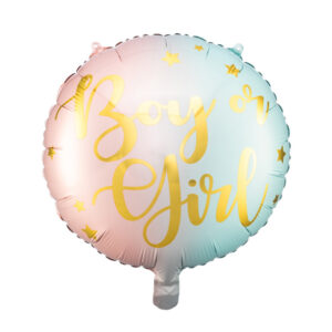 Folienballon Boy or Girl Baby Shower