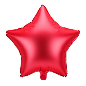 Folienballon Stern rot 48cm