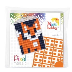 Pixel Pixelhobby Schlüsselanhänger Set Fuchs Mitgebsel Kindergeburtstag