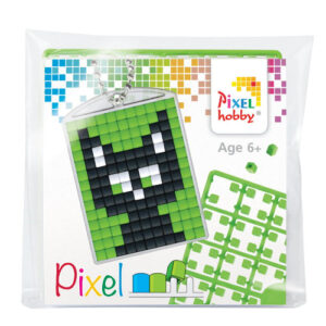 Pixel Pixelhobby Schlüsselanhänger Set Katze Mitgebsel Kindergeburtstag
