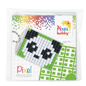 Pixel Pixelhobby Schlüsselanhänger Set Panda Mitgebsel Kindergeburtstag