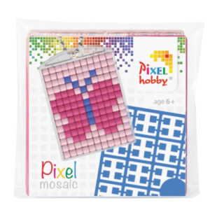 Pixel Pixelhobby Schlüsselanhänger Set Schmetterling Mitgebsel Kindergeburtstag