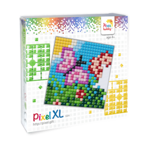 Pixelhobby XL Set Schmetterling kleines Geschenk Kinder