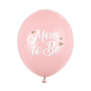 Luftballon Mom to Be Rosa 30cm