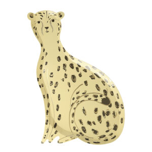 Meri Meri Teller Gepard 8 Stück 25cm