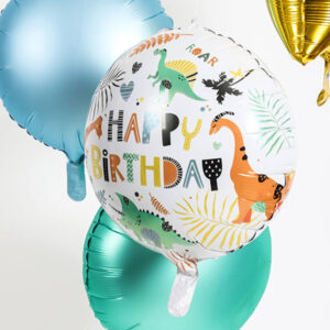 Folienballon Dino Happy Birthday 35cm