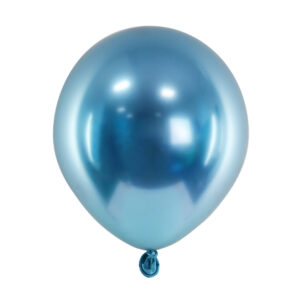 Luftballon Blau Glossy 12cm
