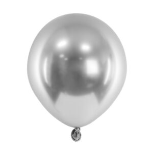 Luftballon Silber Glossy 12cm