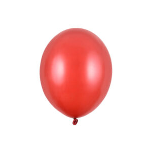 Luftballon Rot Metallic 12cm