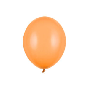 Luftballon Hellorange Pastell 12cm