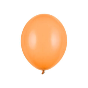 Luftballon Hellorange Pastell 23cm