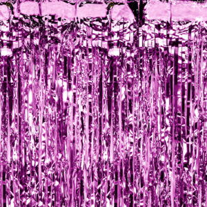 Partyvorhang Pink 90x250cm