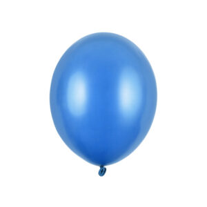 Luftballon Kornblumenblau Metallic 23cm