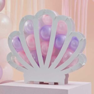 Luftballon Ständer Muschelform zum befüllen mit Luftballons