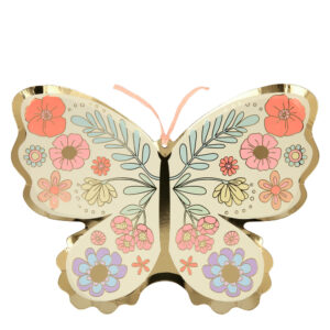 Meri Meri Teller Schmetterling 26x20cm