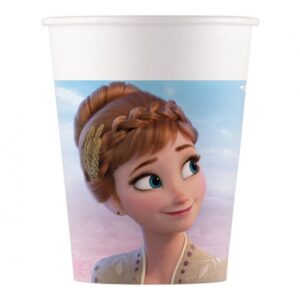 Dieser Becher "Wind Spirit" mit den beliebten Figuren Anna und Elsa aus dem Disney Film Die Eiskönigin 2 / Frozen 2 ist eine ideale Ergänzung deiner Party Dekoration.