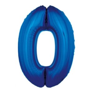 Dieser XL Zahl 0 Folienballon in Blau ist die ideale Ergänzung für deine Raum Dekoration für die Geburtstagsparty. Er ist heliumgeeignet.