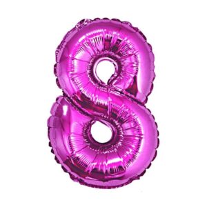 Dieser XL Zahl 8 Folienballon in Pink ist die ideale Ergänzung für deine Raum Dekoration für die Geburtstagsparty. Er ist heliumgeeignet.