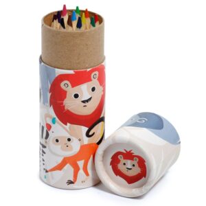 Entdecken Sie die Zooniverse Stiftebox mit niedlichem Zootiere Design und 12 Farbstiften. Perfekt als kreatives Mitgebsel für Kindergeburtstage oder Schulausflüge. Jetzt bestellen und Kindern eine Freude bereiten!